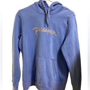 Light Blue PUMA Women’s L High End Thick Hoodie